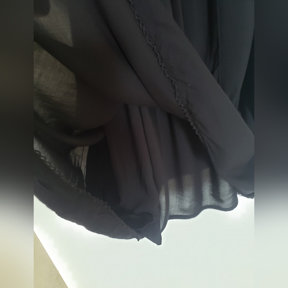 Wilfred Honoree black midi dress sz M - Picture 2 of 14